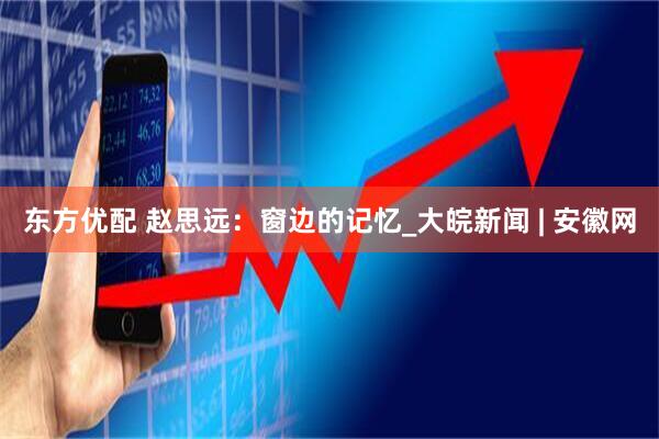 东方优配 赵思远：窗边的记忆_大皖新闻 | 安徽网