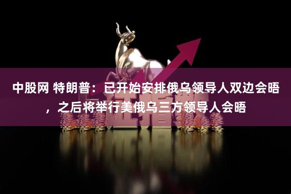 中股网 特朗普：已开始安排俄乌领导人双边会晤，之后将举行美俄乌三方领导人会晤